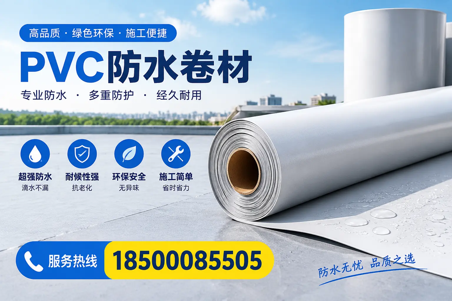 选用PVC防水卷材时需要避开的常见误区,特别是在宁德